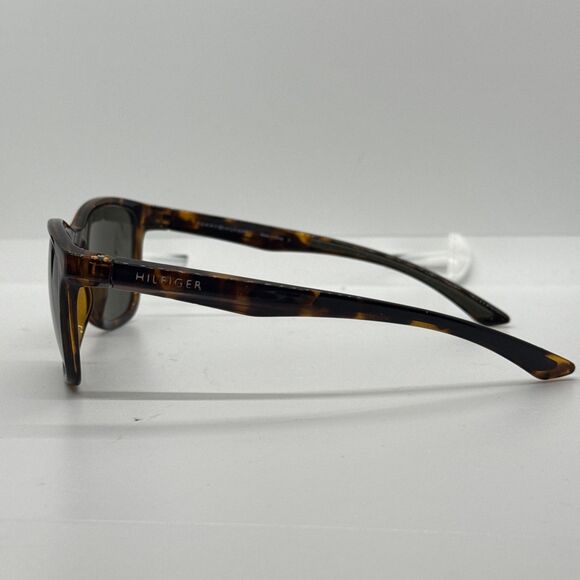 Tommy Hilfiger Duke MP OM481 Sunglasses Brown Tortoise Green Lens 54-18 140 mm - Picture 4 of 7